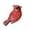 C, variant on Red Cardinal Realistic Artificial Birds, Feathered Foam Bird Figurines with Claw, DIY Crafts Photo Props, Floral Arrangement Wreath Tree Ornaments for Home Party Decoration