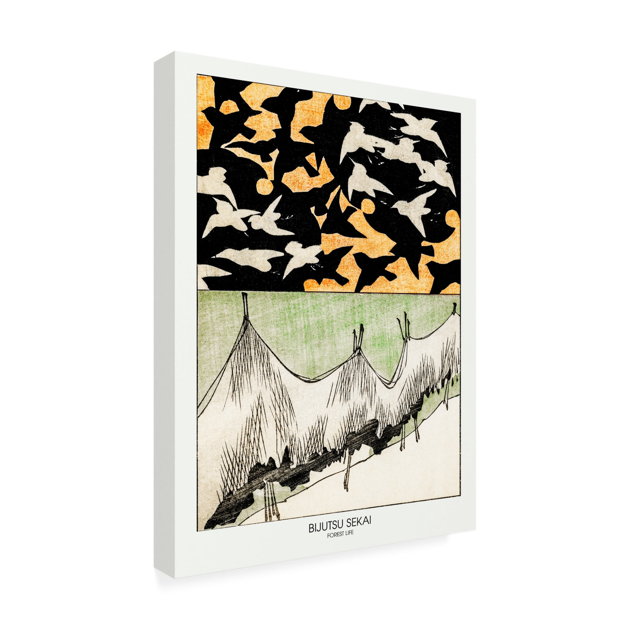 Trademark Fine Art Pictufy Forest Life Canvas Wall Art