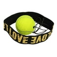 thumbnail image 2 of Diadema de pelota de reflejo de boxeo, pelota de reflejo en cuerda con diadema, pelota de lucha de boxeo de reflejo, ajustable para ejercicio, mujeres Pelota de tenis de 60 g., 2 of 8