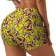 thumbnail image 1 of Balery Chicken Cartoon Pantalones cortos de entrenamiento estampados para mujer, sin costuras, ajustados, para gimnasio, yoga, correr, deportes, ejercicio activo, fitness.-Large, 1 of 8