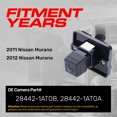 thumbnail image 3 of Master Tailgaters Replacement for Nissan Murano (2011-2012) Backup Camera OE Part # 28442-1AT0A, 28442-1AT0B, 3 of 7