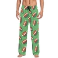 thumbnail image 7 of FORMRS Mens Pajama Pants with Pockets Cotton Sleepwear Lounge Bottoms Sizes S-2XL, American Footballs, 7 of 7