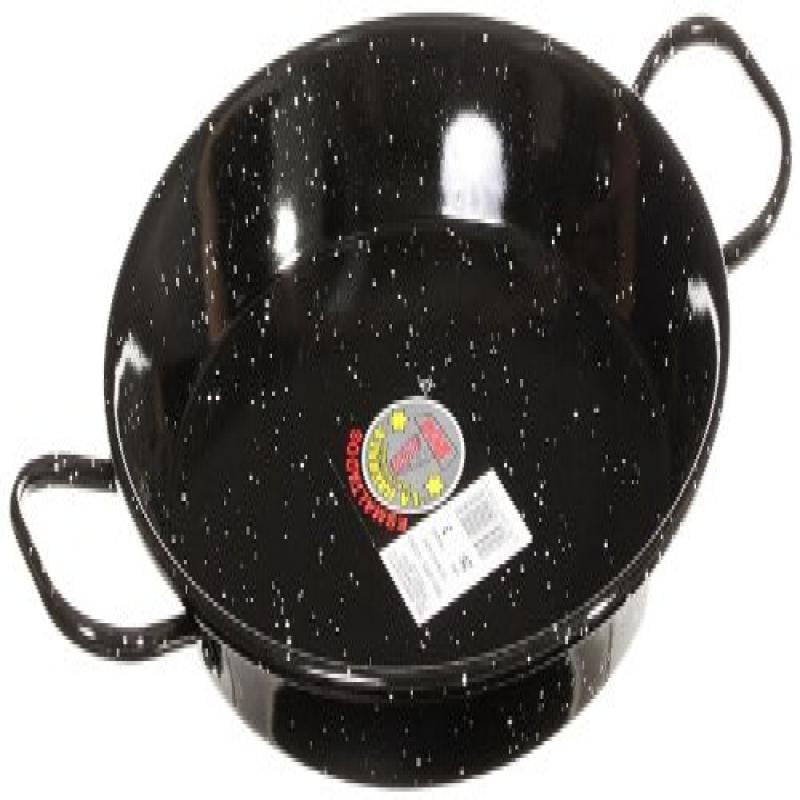 Garcima 11Inch Enameled Steel Paella Pan, 28cm