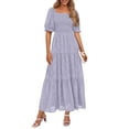 thumbnail image 1 of Vestido Midi PRETTYGARDEN Mujer Floral Verano 2025 Corte A, 1 of 6