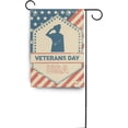 thumbnail image 6 of SKYSONIC Veterans Day Soldier On USA Flag Double-Sided Printed Garden House Sports Flag-28x40(in)-Polyester Decorative Flags for Courtyard Garden Flowerpot, 6 of 6