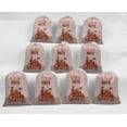 thumbnail image 5 of Darling Souvenir Pink Robots & Let'S Go Nuts Birthday Custom Party SuppliesDrawstring PouchesFavor Bags 15 Pieces, 5 of 5