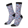 thumbnail image 1 of Balery winter Dachshund Calcetas Largas con Estampado para Hombre y Mujer – Suaves y Transpirables, Talla Única (US 5-11), 1 of 6
