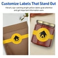 thumbnail image 4 of Avery Printable Wraparound Labels, Bright Yellow, 2-3/8" x 8", 30ct, 4 of 11