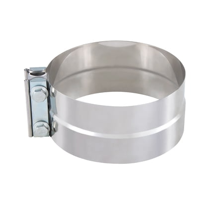 United Pacific 21339 Exhaust Clamp 6", Stainless, Formed
