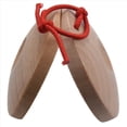 thumbnail image 5 of 2 Par de Instrumentos Musicales Flamencos de Madera Castañuelas de Madera Instrumento de Percusión de Color, 5 of 5