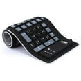 thumbnail image 3 of Anvazise 103 Keys Foldable Dustproof Soft Silicone Gaming Keyboard for Laptop/Computer Pink, 3 of 13