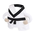 thumbnail image 4 of Martial Arts Dog Halloween Costume, Funny Two-Leg Kung Fu Pet Halloween Costumes for Halloween Party Cosplay and Photo Props, Halloween Pet Outfit (White), 4 of 8