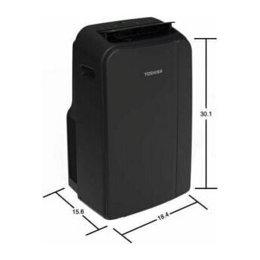 Restored Toshiba 13,500 BTU 115-Volt Wifi Portable Air Conditioner (Refurbished)
