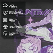 Girls KPop Demon Hunters Huntrix Group Panels T Shirt