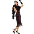 thumbnail image 4 of PrettyGuide Women's Flapper Dress Sequin Beaded Fringed 1920s Style Dress Art Deco Vintage Gatsby Dress, 4 of 8