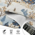 thumbnail image 6 of Yayeee Runner Rug for Bedroom 2'x6' Machine Washable Hallway Non Slip Mat, Snowy Winter, 6 of 8