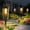Warm White-4PCS, variant on 4 Pack Solar Pathway Landscape Lights - RGB Color Changing & Warm White Outdoor  Solar Yard Lights, 2 Lighting Modes for Garden, Patio, Walkway, Driveway & Sideway