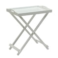 thumbnail image 1 of Pemberly Row Table Pliante à Plateau, Blanc, 1 of 4
