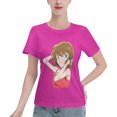 thumbnail image 1 of T-Shirt Basique à Manches Courtes pour Femmes Detective Conan Haihara Ai, 1 of 6