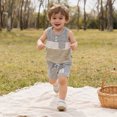 thumbnail image 6 of TOWED22 Baby Boy Summer Outfit Rescue Truck Print Short Sleeve Tee Elastic Shorts Clothes Set Grey,2-3 Y, 6 of 8