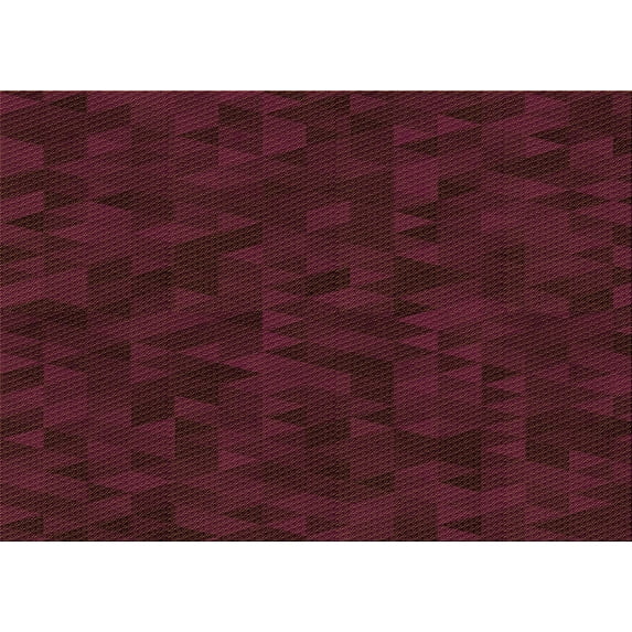 Ahgly Company Machine Washable Indoor Rectangle Transitional Brown Red Area Rugs, 2' x 4'