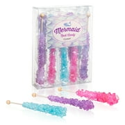 Candy Envy Mermaid Rock Candy, 3 Flavors, 10 Ct. Individually-Wrapped
