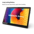 thumbnail image 3 of COOPERS Tablet 10 inch Android Tablets, Android 14 Tablet Quad Core Processor 32GB Storage Tablet Computer, 6GB RAM, 8MP Camera, Long Battery Life Black, 3 of 8