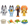 Bluey Story Friends Pack Includes Bluey, Indy, Muffin, Snickers, Figures With Accessory