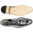 thumbnail image 5 of Men's Belvedere Nino Shoes Black Ostrich Eel leg Genuine Leather Lace Up OB4, 5 of 5