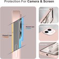 thumbnail image 5 of iPhone 12 Case, Phone Case iPhone 12 Pro, Slim Thin Soft Silicone Gel Shockproof Protective Hard Bumper Drop Protection Girls Women Boys Men Cute iPhone 12/12 Pro Cover, Light Pink Design, 5 of 14
