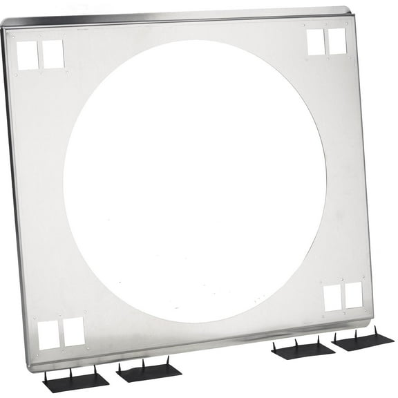 Aluminum Fan Shroud for 26 Inch Radiator, Single Electric Fan