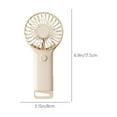 thumbnail image 2 of Mini Fan Portable Portable Hiking Fan with Hanging Clip for Outdoor Student Dormitories, 2 of 7