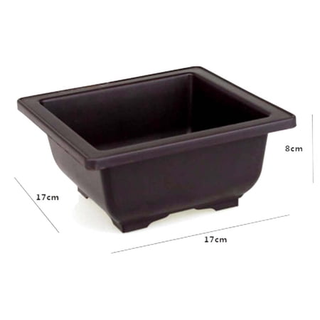 Plastic Balcony Home Decor Square/Rectangle Planters Garden Supplies Nursery Pots Bonsai Pots SQUARE L