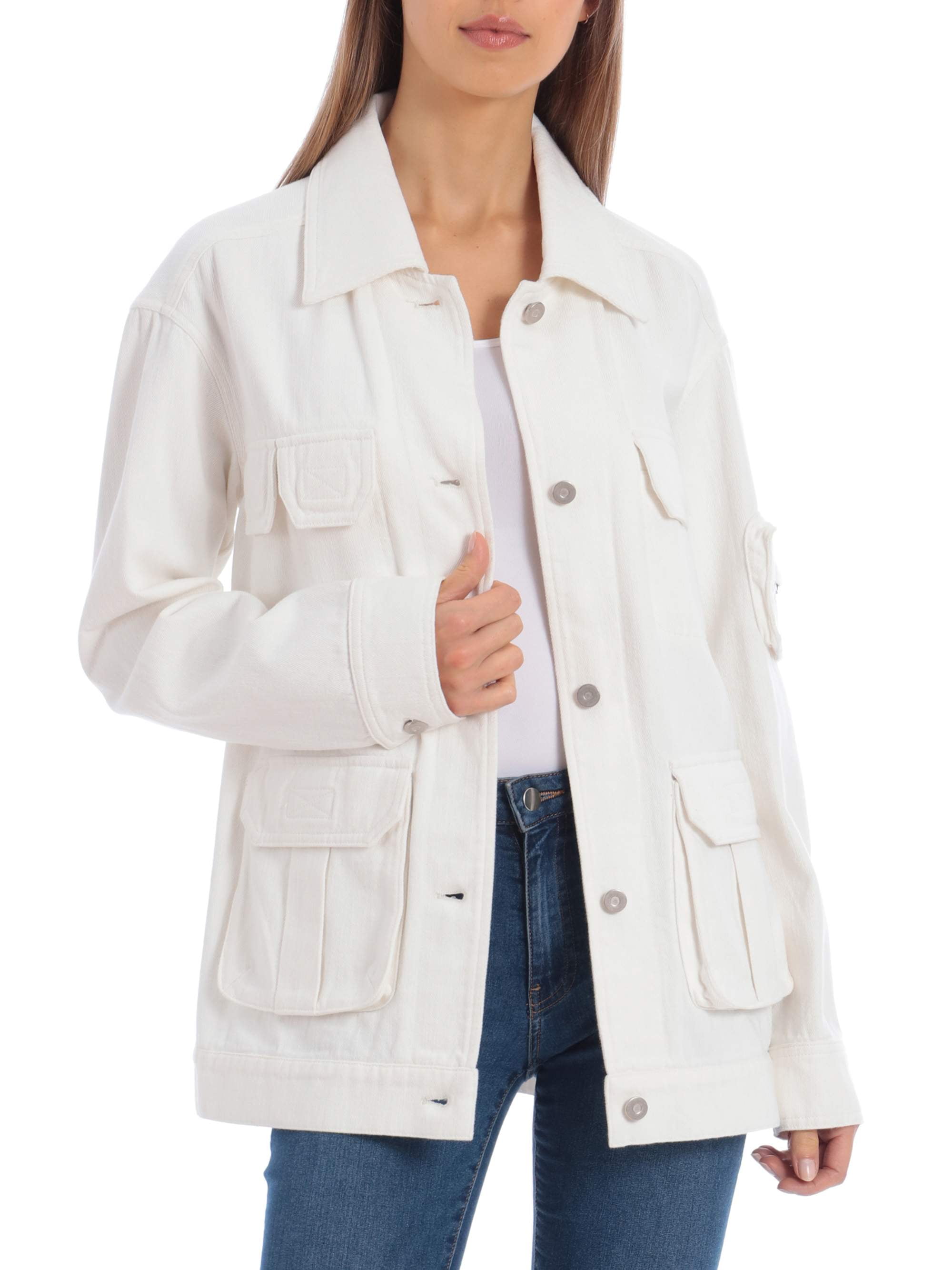 Oversized Trucker Jacket - Walmart 