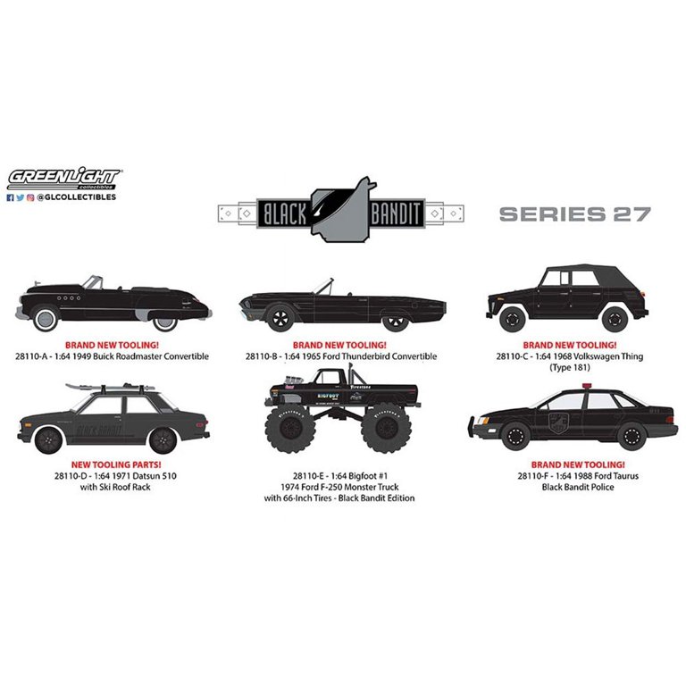 Greenlight Collectibles Black Bandit Series 27 - 1971 Datsun