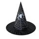 thumbnail image 2 of Sombrero de Bruja de Halloween con Gancho | Accesorio de Tela para Disfraz Espeluznante y Decoración Colgante para Exteriores para Cercas de Árboles de Jardín | Decoración Resistente a La Intemperie, 2 of 5
