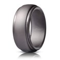 thumbnail image 3 of Men Silicone Ring Simple 4PCS Breathable Round Rubber Ring Silicone Wedding Band, 3 of 10