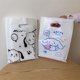 thumbnail image 3 of Bolsa de embalaje para hornear pan Sanrio Cinnamoroll, 50 Uds., bolsa desechable para comida, postre, pastel, bolsa con asa portátil, bolsa de regalo para galletas, 3 of 5