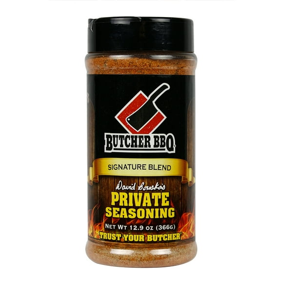Butcher BBQ Private Seasoning Signature BBQ Rub Seasoning Gluten Free 12.9 Oz