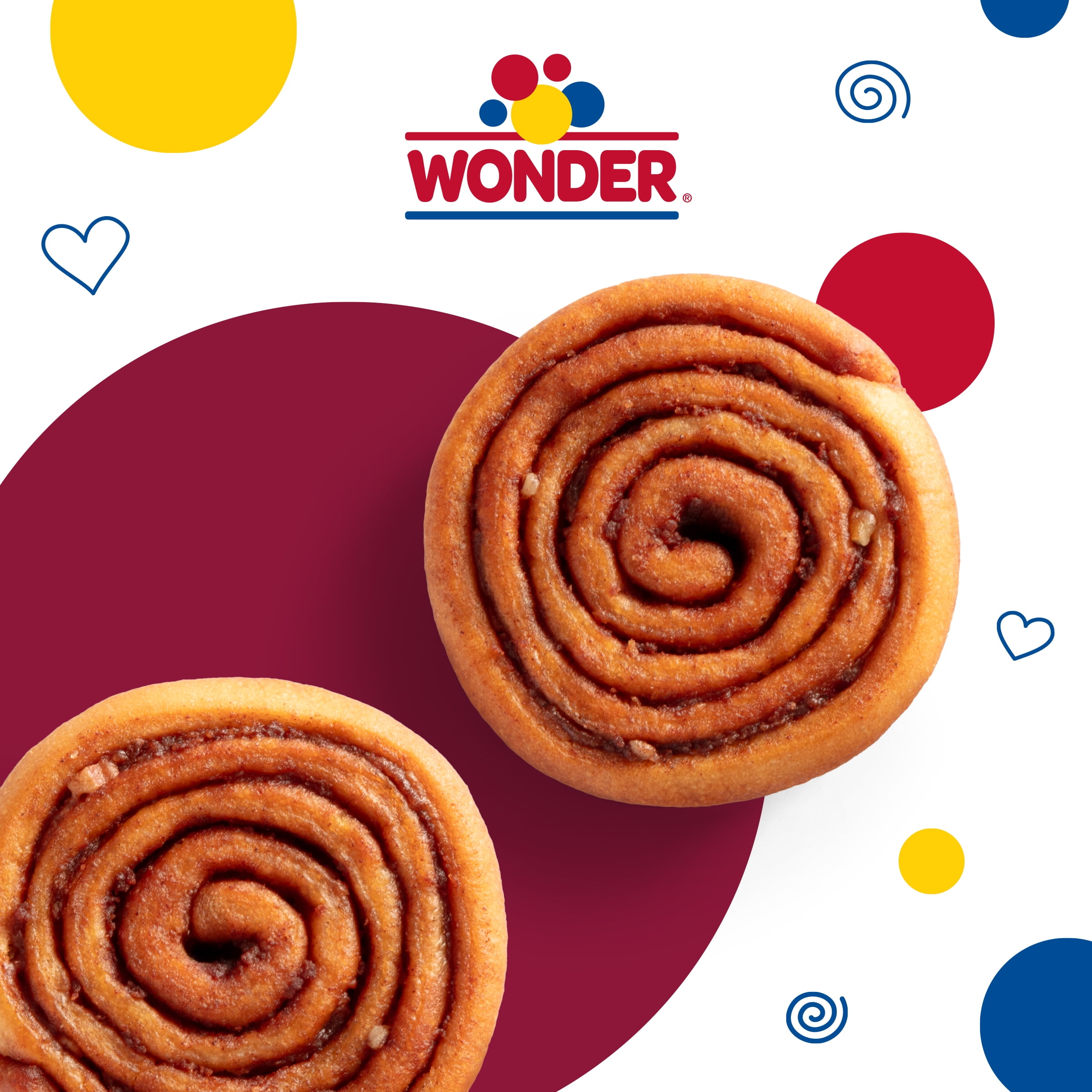 3 pack) Wonder Cinnamon Twist, Cinnamon and Pecan Baked Pastry