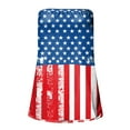 thumbnail image 4 of Mepaouo Tube Tops for Women Off Shoulder Strapless Tank Top American Flag Summer Vacation Bandeau Tunic, 4 of 5