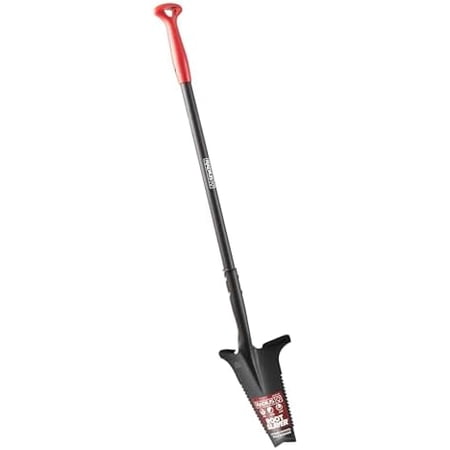 RS223, Nomad Steel Compact Mini Serrated Shovel Spade, Black$$Garden &