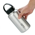 thumbnail image 4 of Arealer Bouteille d'Eau en Acier Inoxydable 1050 ml, Bouteille de Sport Étanche pour Camping, Randonnée, Backpacking, Cyclisme, Mise en Forme en Plein Air, 4 of 6