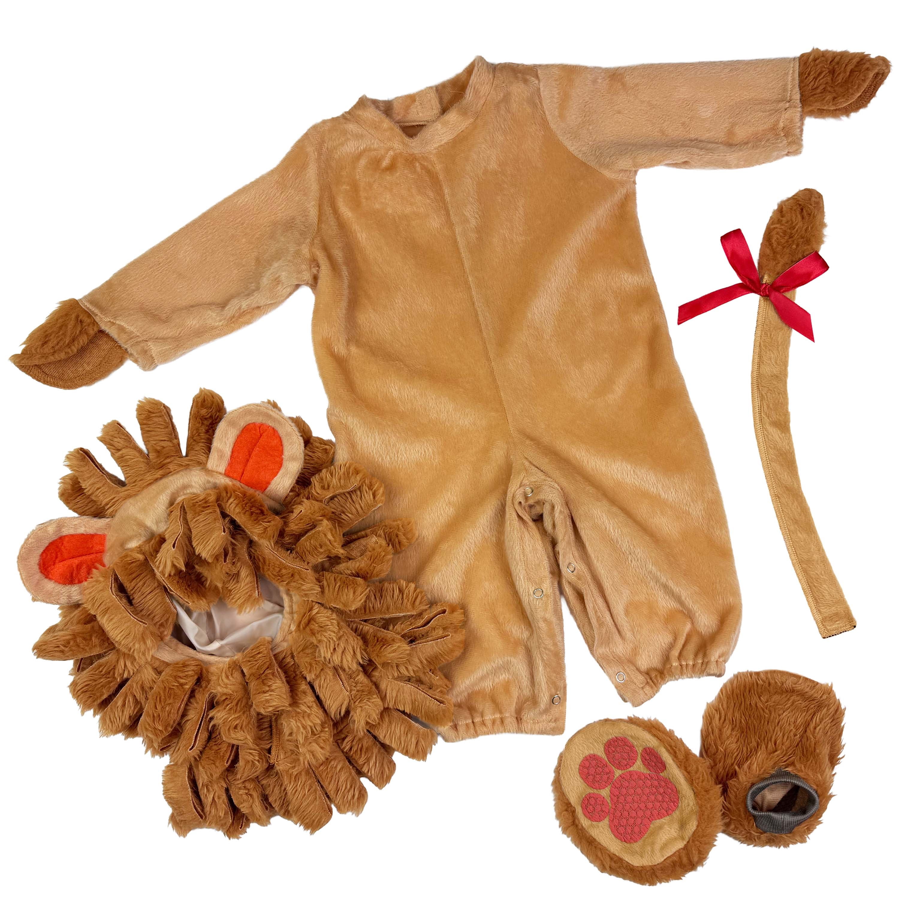 Baby Lion Halloween Costume for Infant, Size 0-6M, by Way to Celebrate