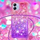 thumbnail image 4 of Funda para Samsung Galaxy A04E Brillantina Líquida Divertida Reluciente y con Cristales en Movimiento Cuerpo Cruzado con Cordón Ajustable, 4 of 5