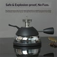 thumbnail image 2 of Chauffe-café pour Cafetière Brûleur Portable au Butane, Mini Réchaud au Butane pour Cafetière à Siphon, Flamme Réglable, 2 of 5