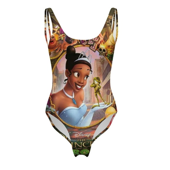 Tiana Theme Women's One-Piece Coverage Swimsuit