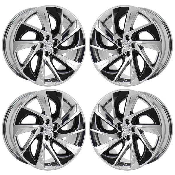 LEXUS RX350 2016 2019 PVD BRIGHT CHROME Factory OEM Wheels Rims (Not