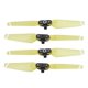 thumbnail image 2 of Prop de hélice Set de 4 Unidades de Liberación Rápida para DJI Spark RC Piezas de Repuesto Juguete Amarillo transparente Magideal Prop de hélice, 2 of 7