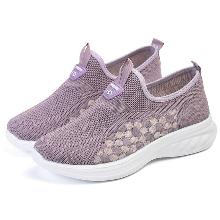 Yindaity Women'S Slip On Shoes Non Slip Fashion Canvas